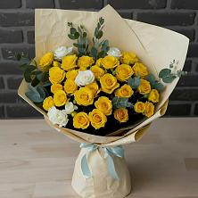 Букет цветов из:  Розы в Пришибе