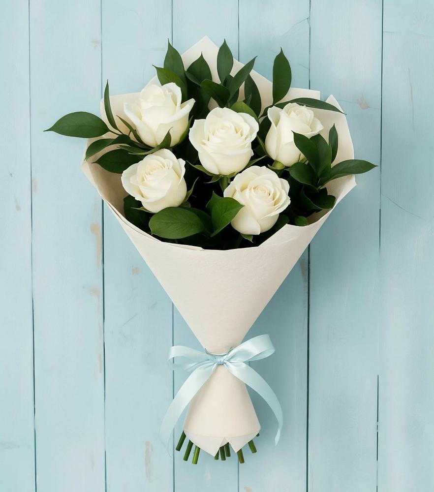 Букет цветов из: Розы в Пришибе