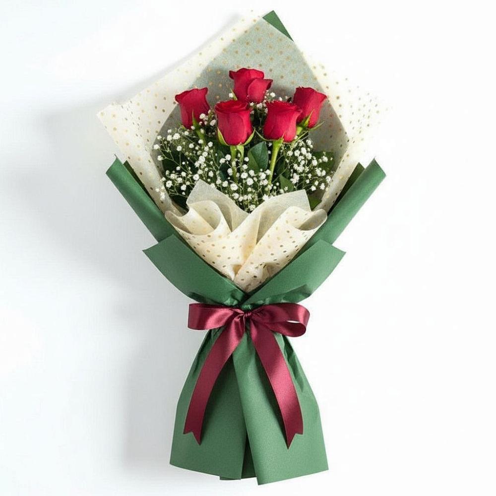 Букет цветов из: Розы в Пришибе