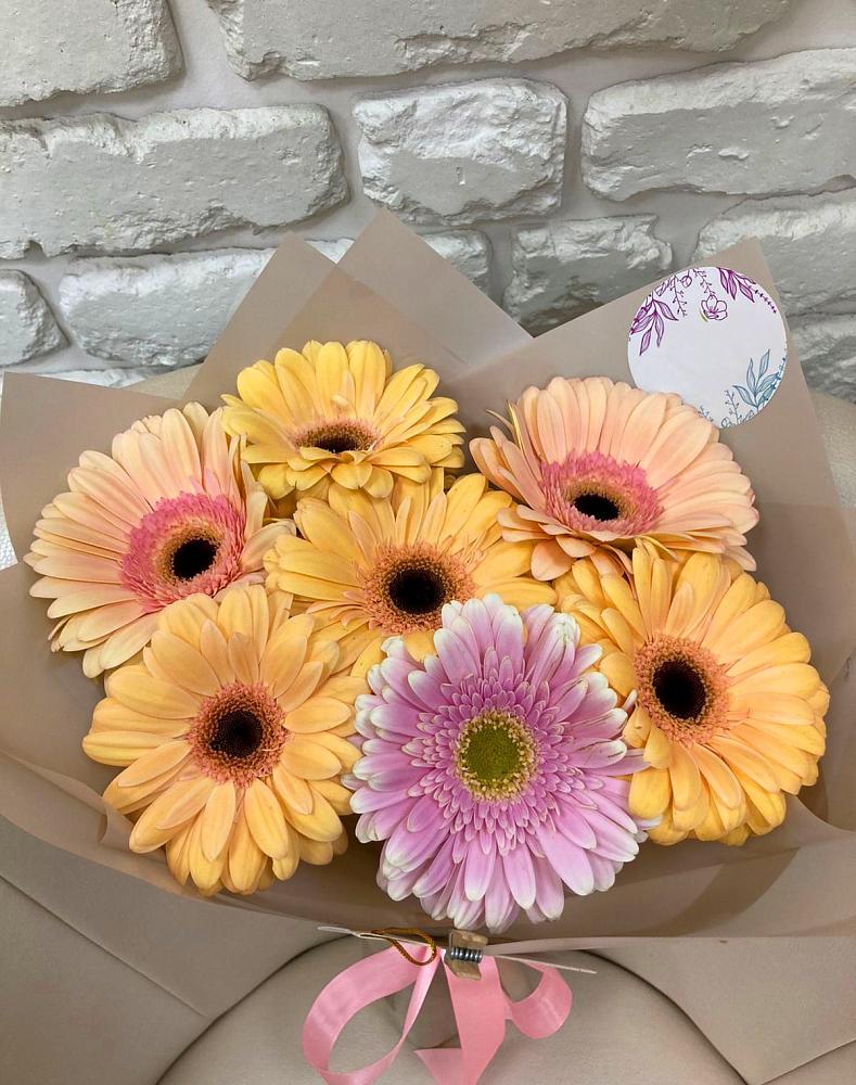 Букет цветов из: Герберы в Пришибе