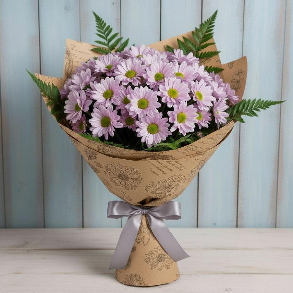 Букет цветов из: Хризантемы в Пришибе