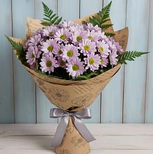 Букет цветов из:  Хризантемы #REPLACE_PRED# Пришибе