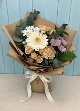 Букет цветов из:  Герберы и Хризантемы #REPLACE_PRED# Пришибе