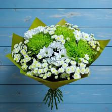 Букет цветов из:  Хризантемы в Пришибе