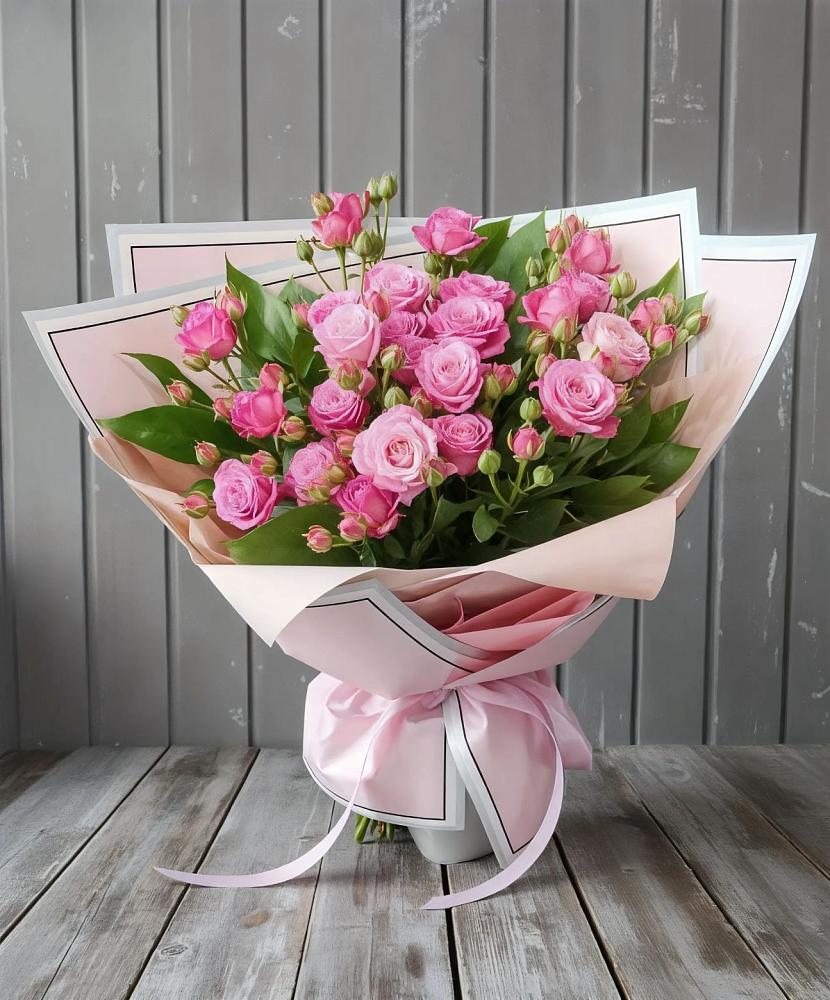 Букет Розовый кустик в Пришибе