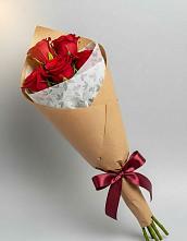 Букет цветов из:  Розы в Пришибе