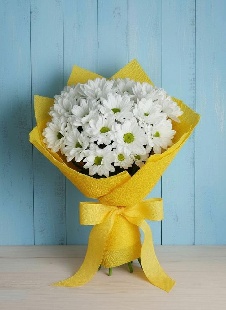 Букет цветов из: Хризантемы в Пришибе