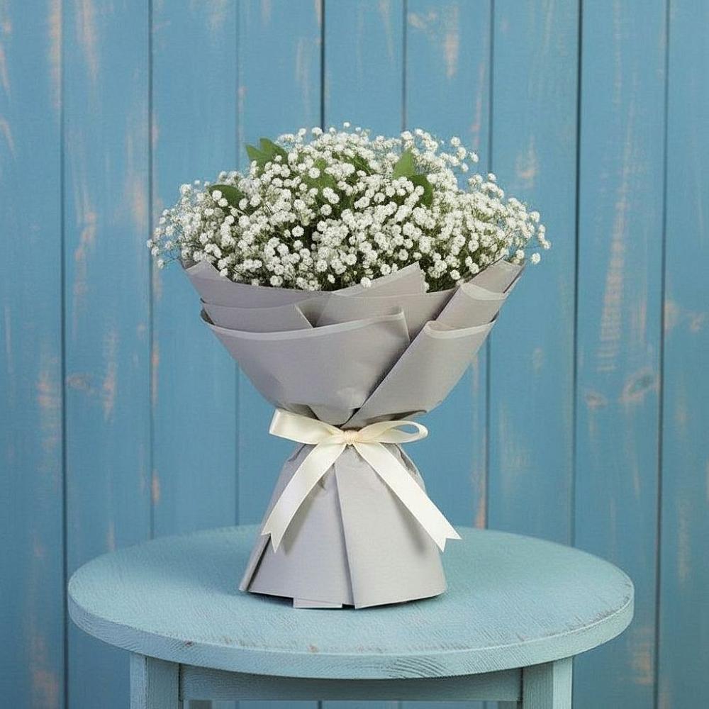 Букет цветов из: Гипсофила в Пришибе