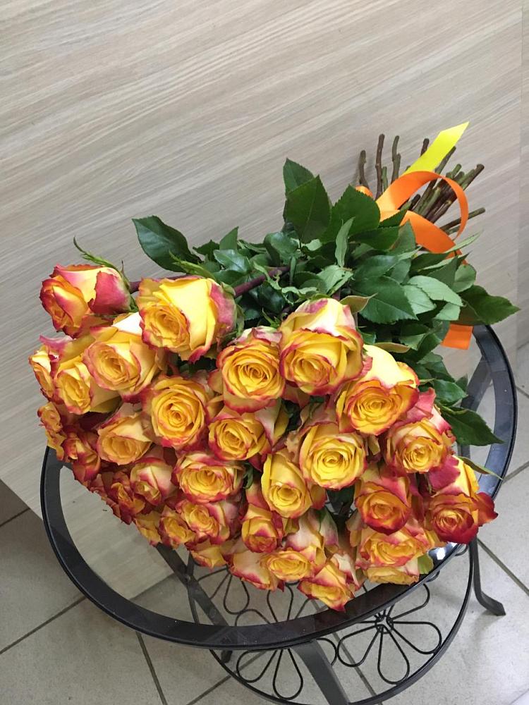 Букет Желтые розы в Пришибе