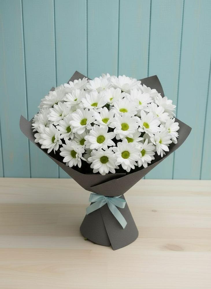 Букет цветов из: Хризантемы в Пришибе