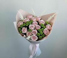 Букет цветов из:  Розы и Хризантемы в Пришибе