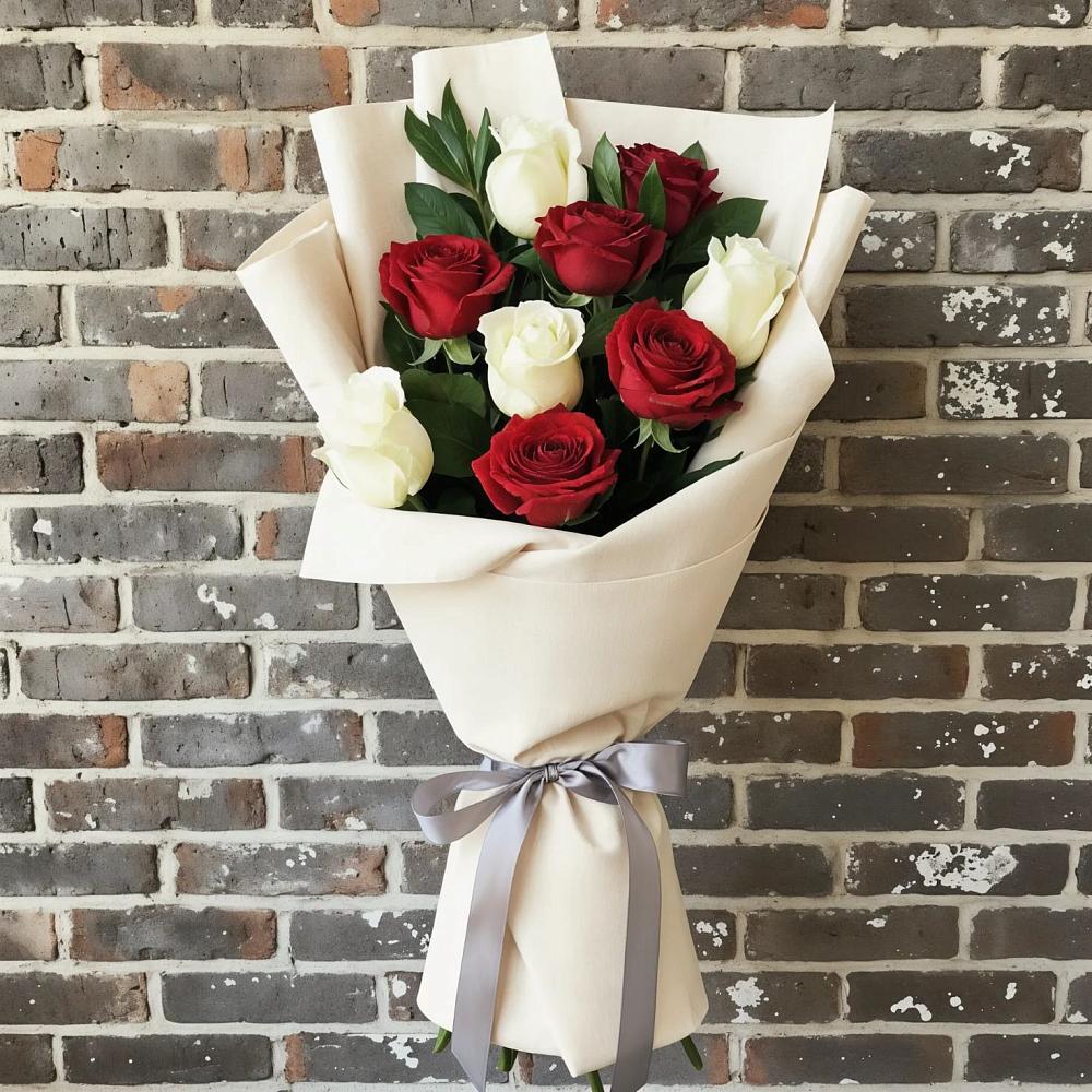 Букет цветов из: Розы в Пришибе