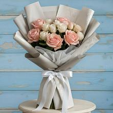 Букет цветов из:  Розы в Пришибе