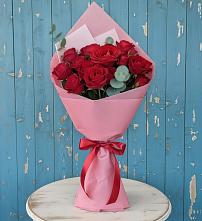 Букет цветов из:  Розы в Пришибе