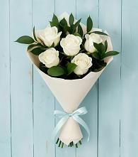 Букет цветов из:  Розы в Пришибе