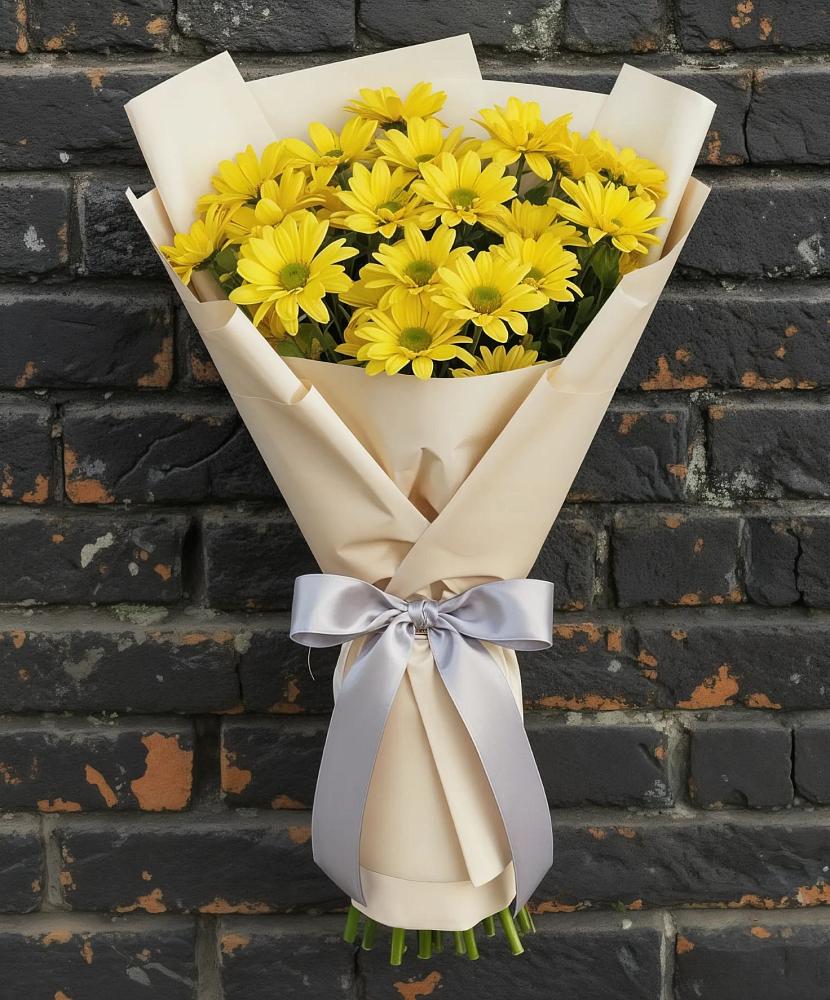 Букет цветов из: Хризантемы в Пришибе