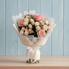 Букет цветов из:  Розы #REPLACE_PRED# Пришибе