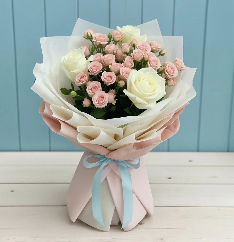 Букет цветов из: Розы в Пришибе