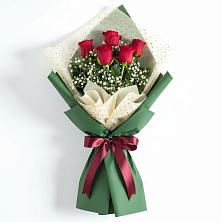 Букет цветов из:  Розы в Пришибе