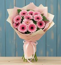 Букет цветов из:  Герберы в Пришибе